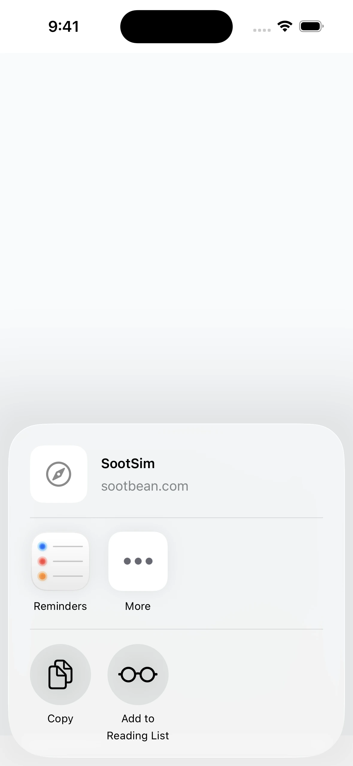 ShareSheetCase iOS