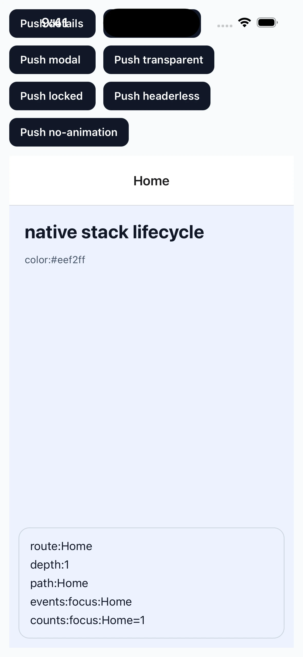 NavigationLibraryCase iOS