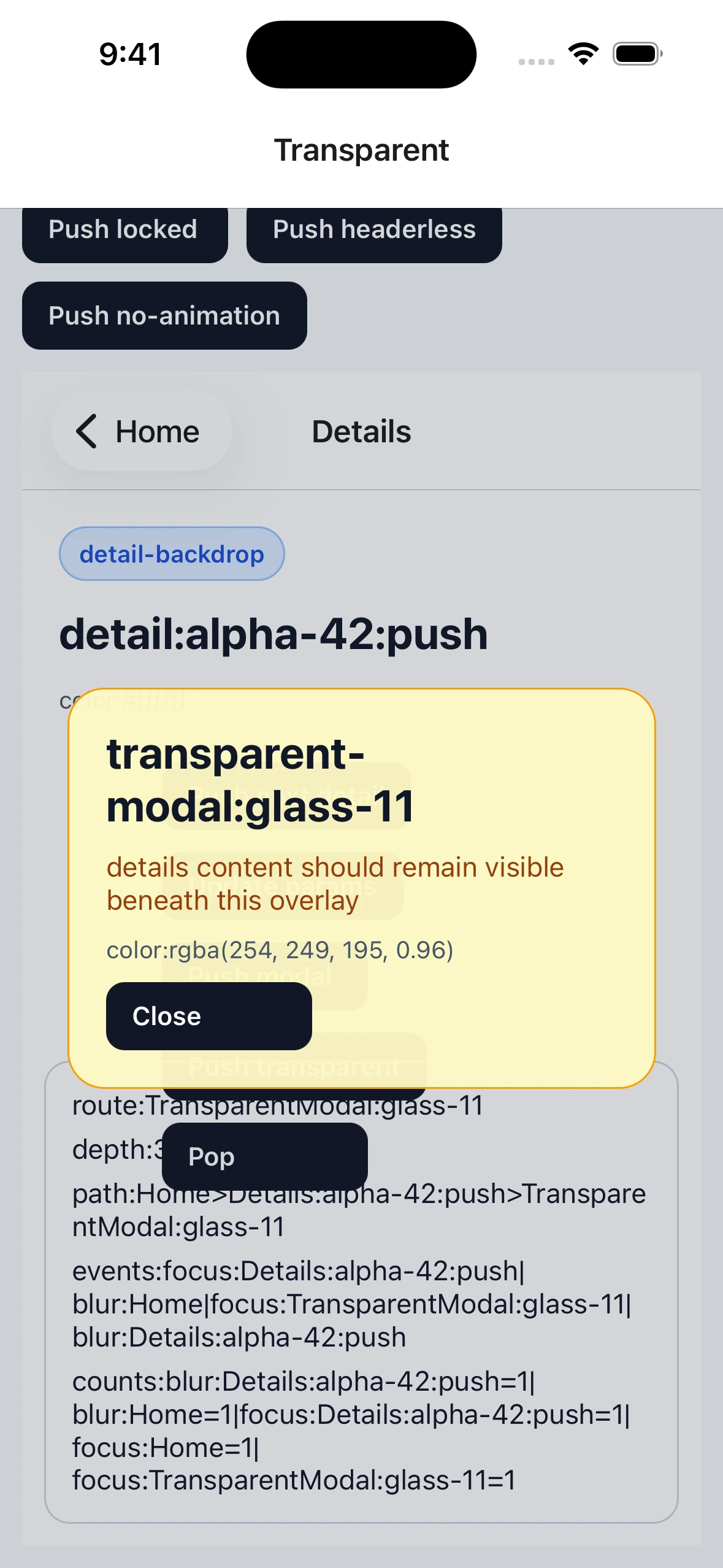 NavigationLibraryCase iOS